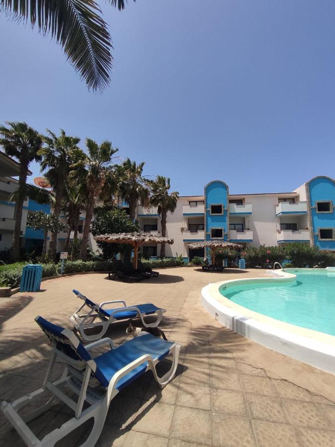 Sal Service Blu Moradias Residence With Pool サンタ・マリア エクステリア 写真